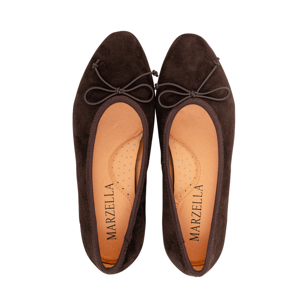 Capri Dark Chocolate Suede F26