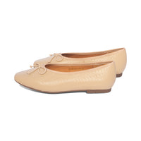 Capri Nude Embossed Leather S26