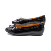 Carrara Black Embossed Leather S25