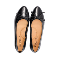 Carrara Black Embossed Leather S25