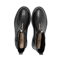 Cee Black Grainy Leather F26