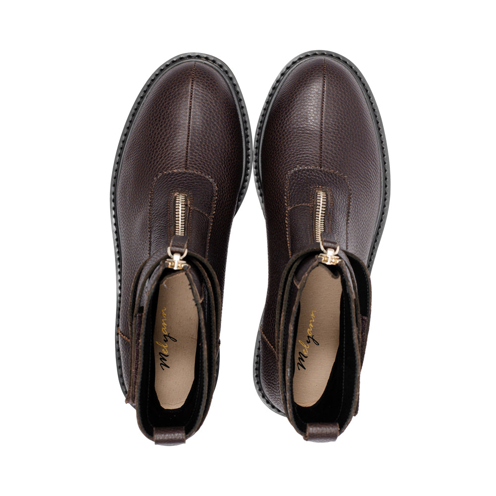 Cee Chocolate Grainy Leather F26