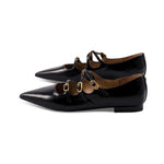 Clarise Black Patent F24