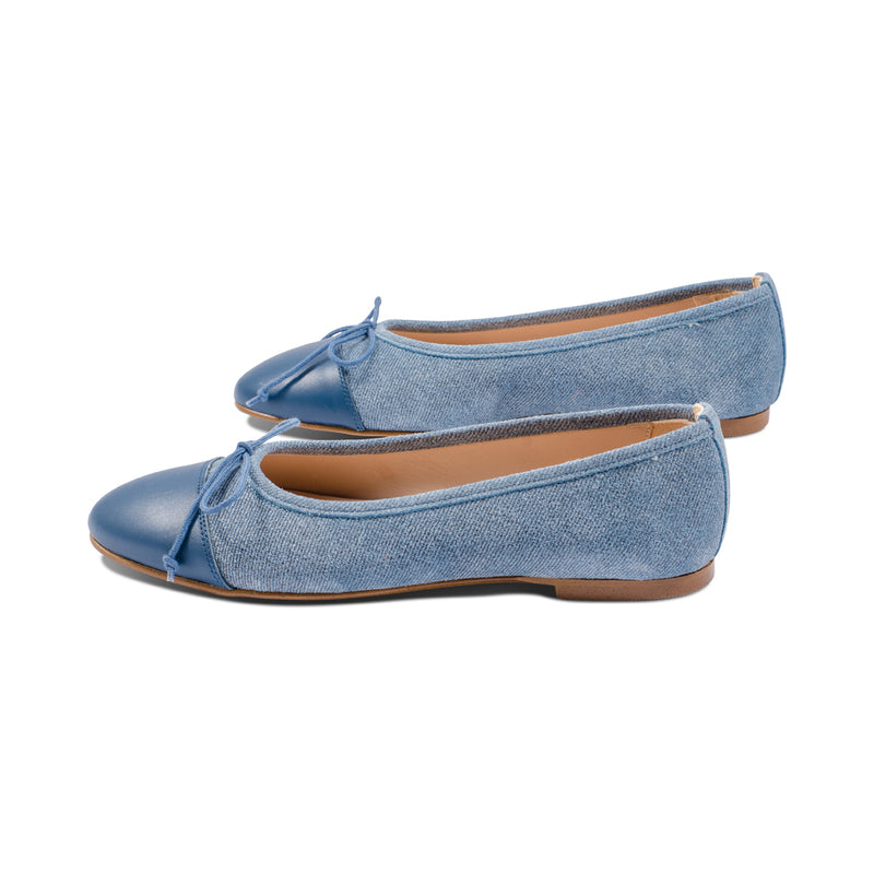 Colette Denim / Blue Leather S25