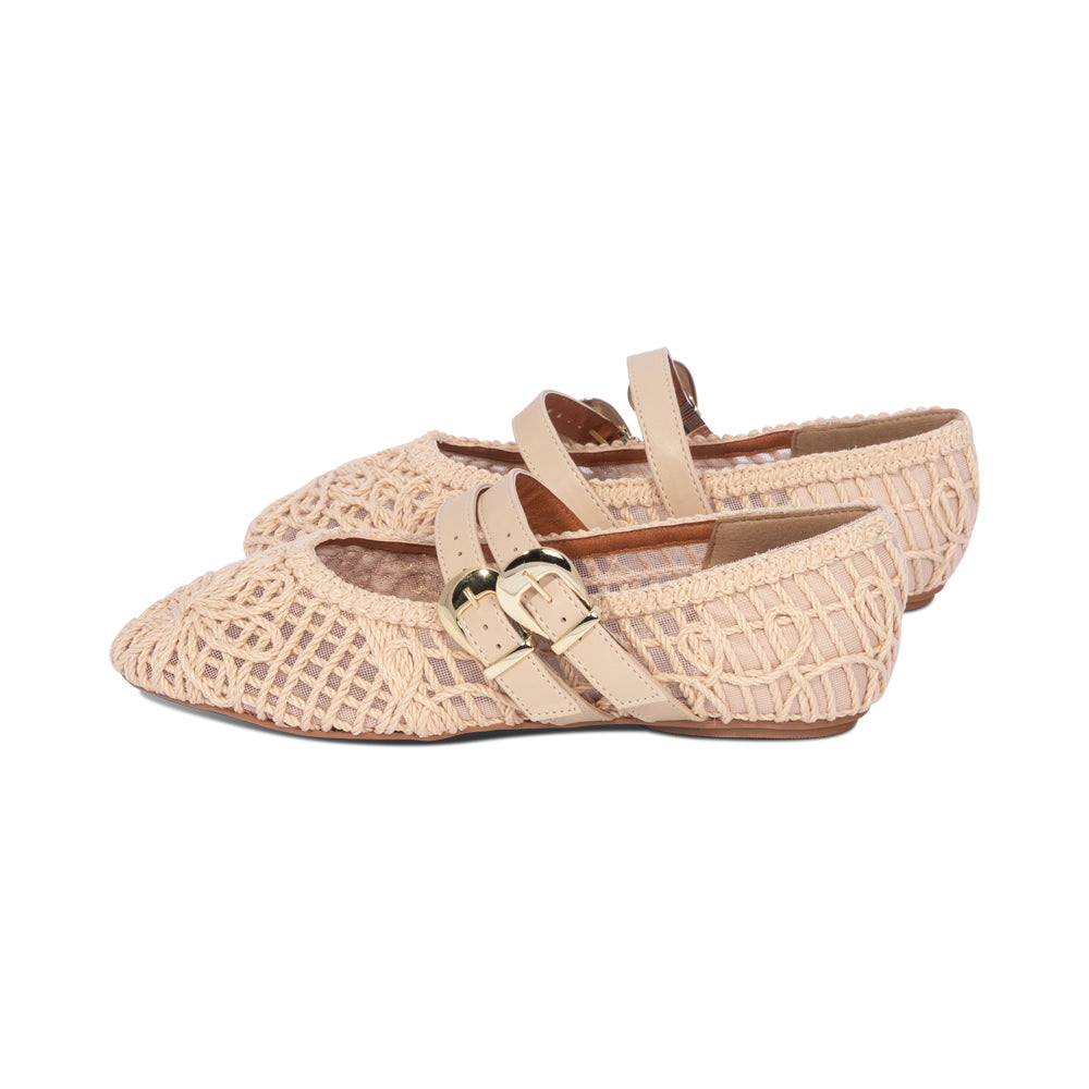 Collette Beige Crochet S26