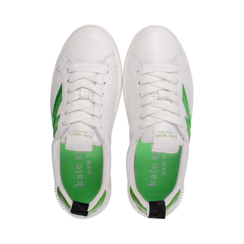 Courting White / Green Leather S25