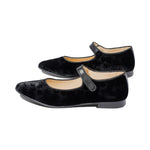 Crane Black Floral Velvet F25