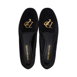 Crest Black / Gold Velvet F24