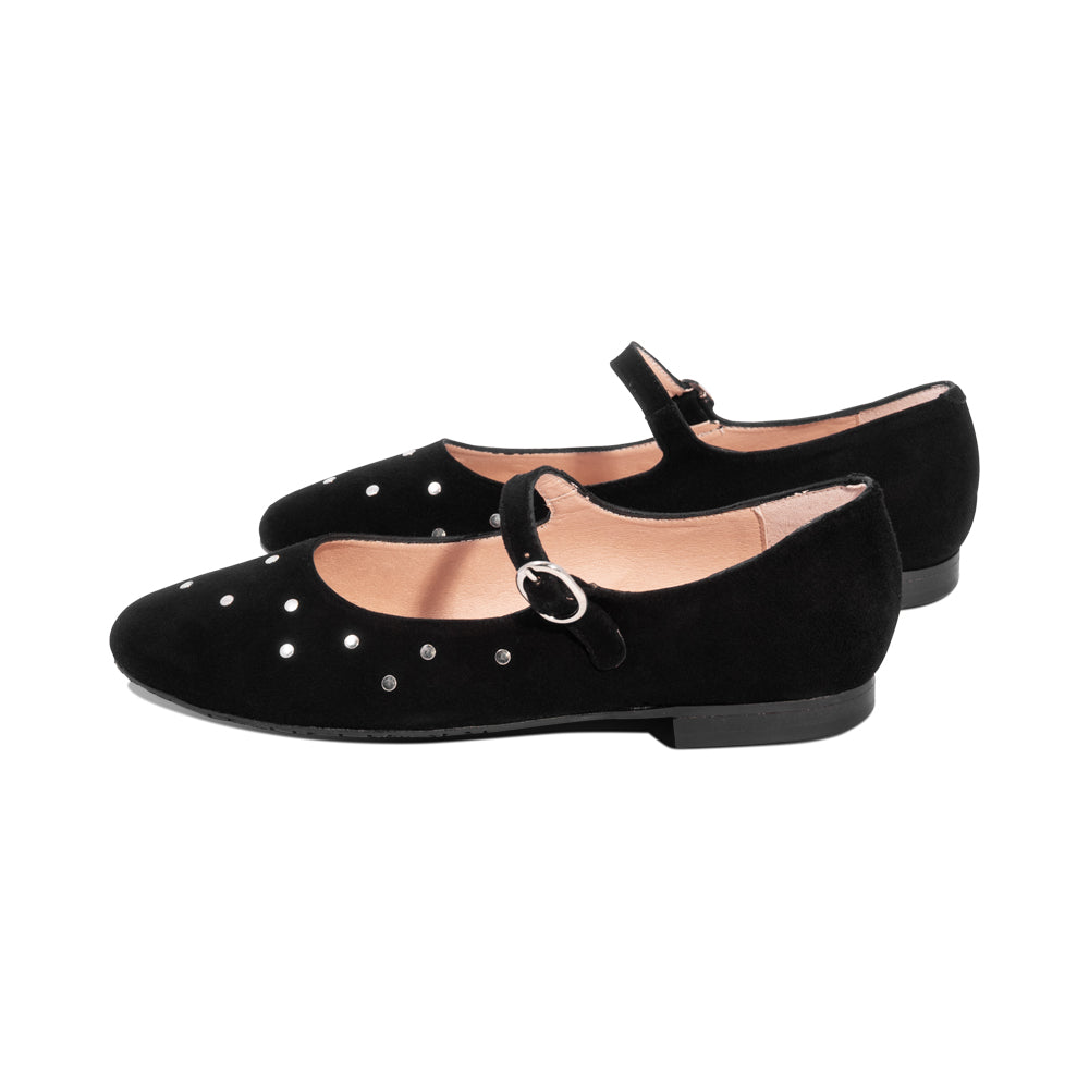 Dafna Black Suede F26