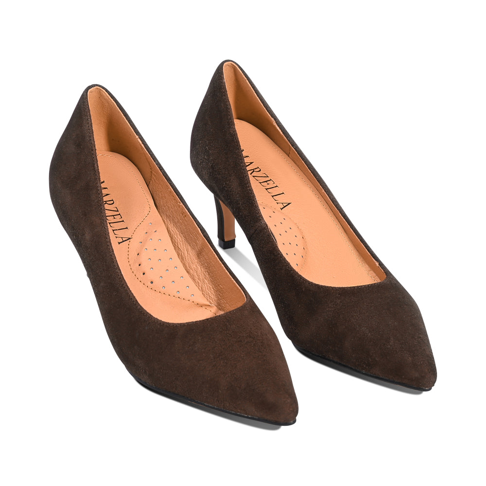 David Dark Chocolate Suede F26