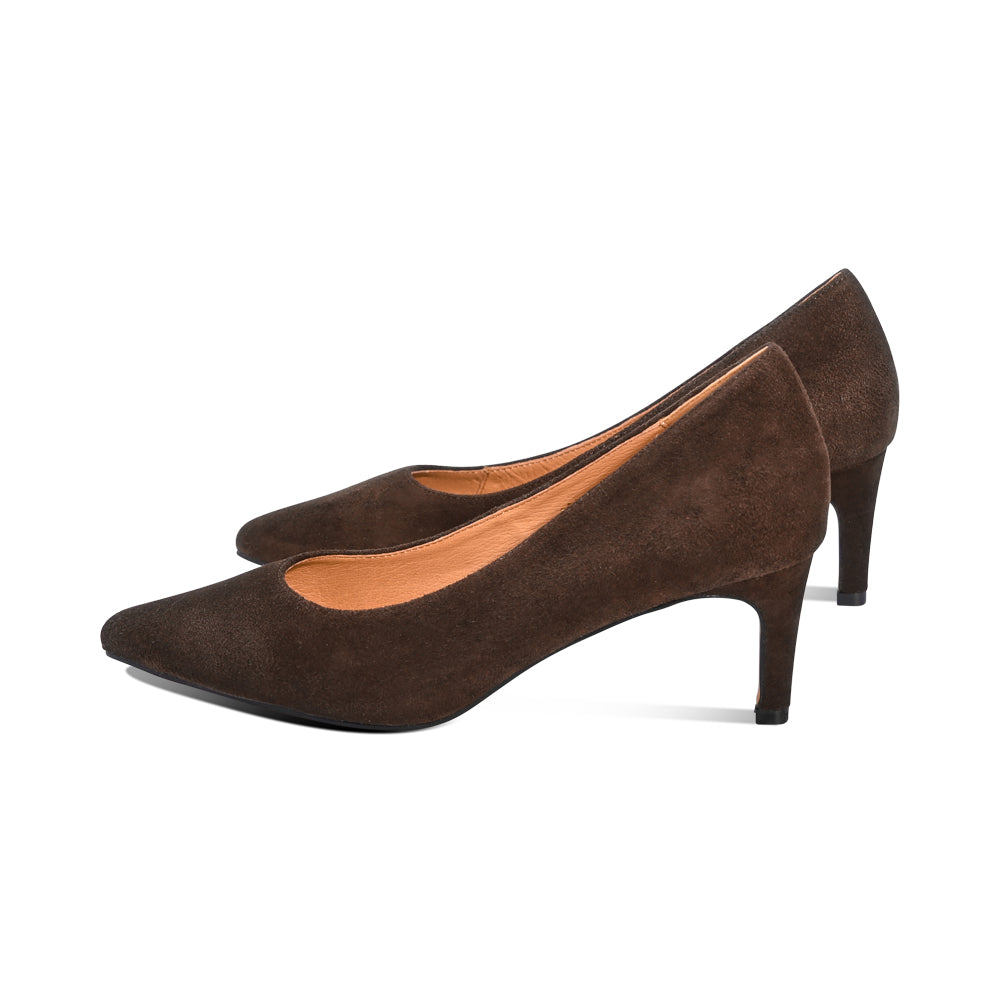 David Dark Chocolate Suede F26