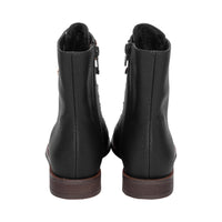 Delia Black Pebble Leather F26