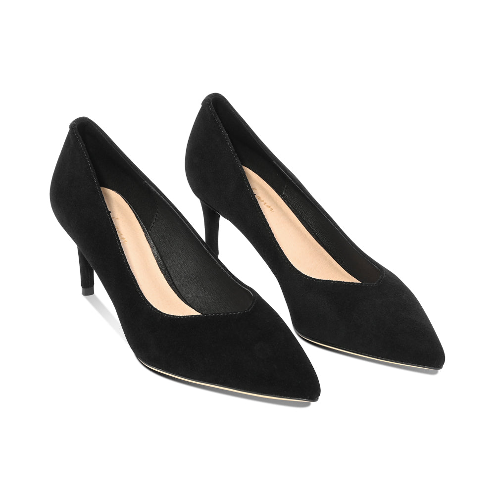 Dirn Black Suede F26