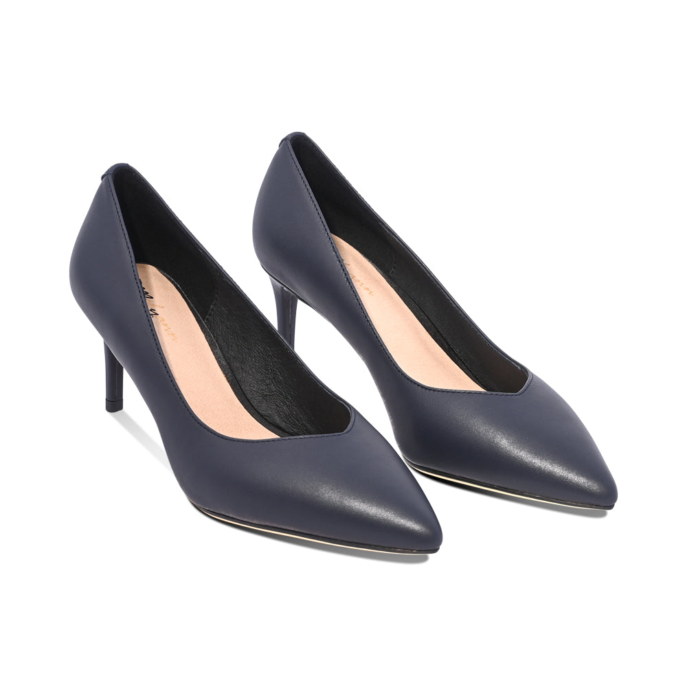 Dirn Navy Leather F26