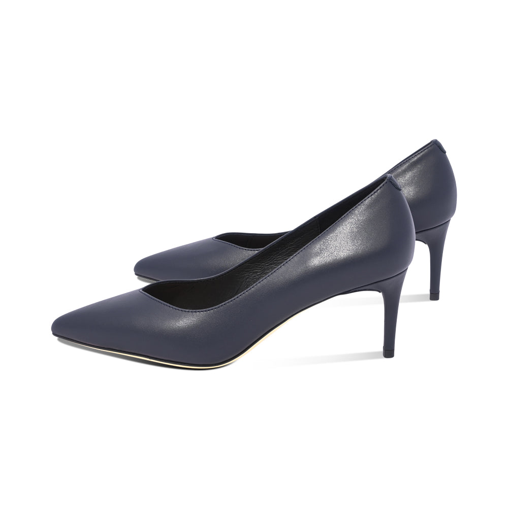 Dirn Navy Leather F26
