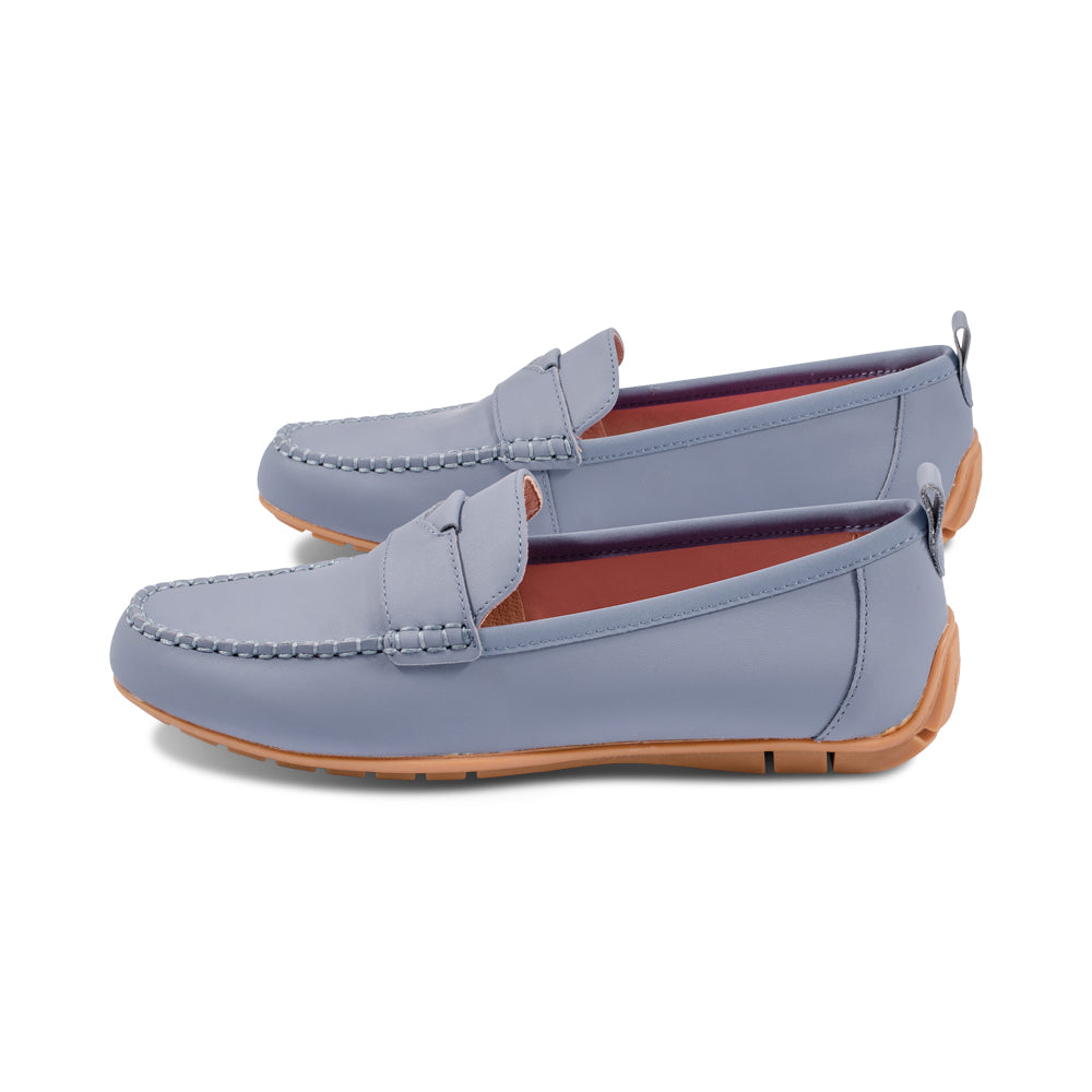 Dora Chambray Gum Leather S25