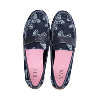 Dora Dark Denim Print S25