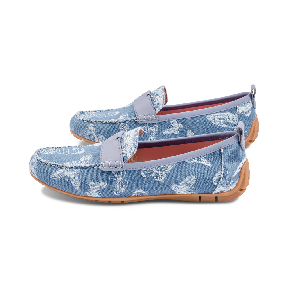 Dora Light Denim Print S25