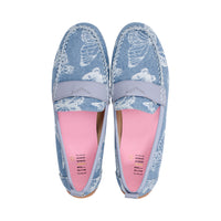 Dora Light Denim Print S25
