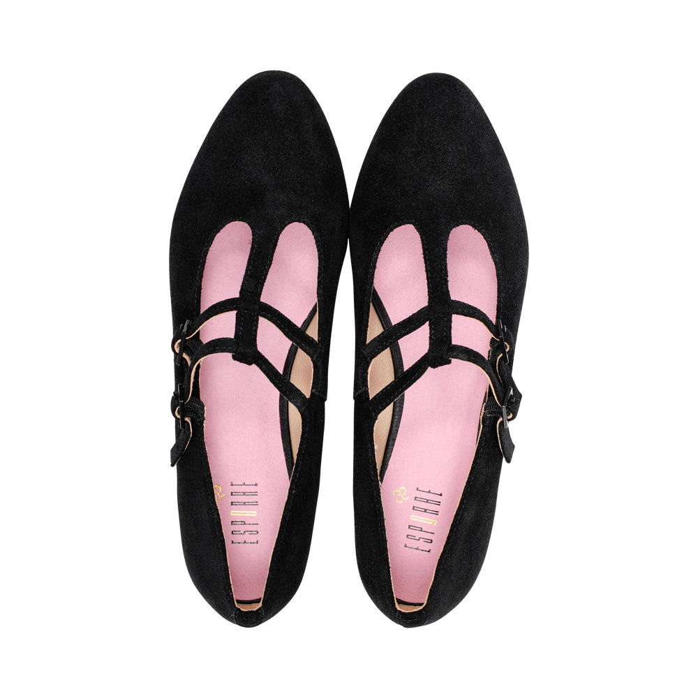 Duter Black Suede F26