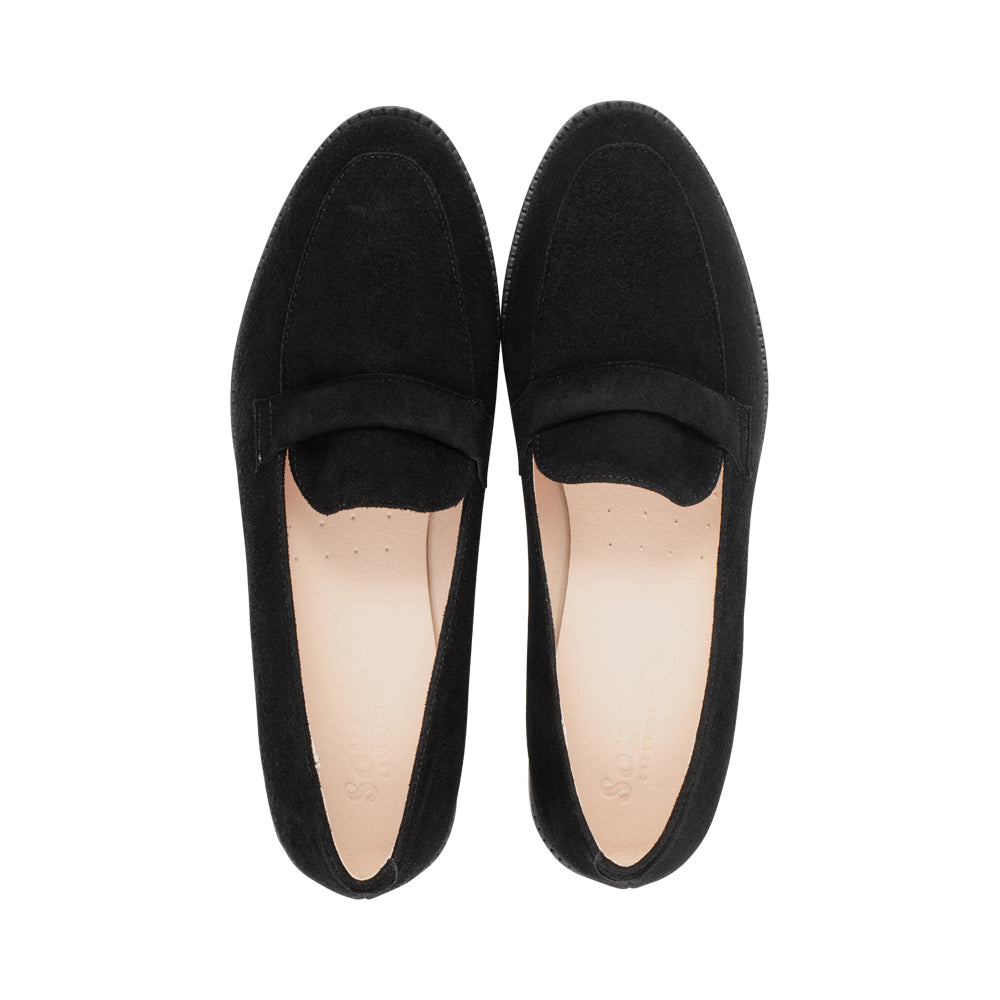 Efrat Black Suede F26