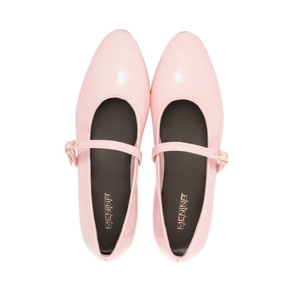 Eleanor Ballet Pink Patent S26
