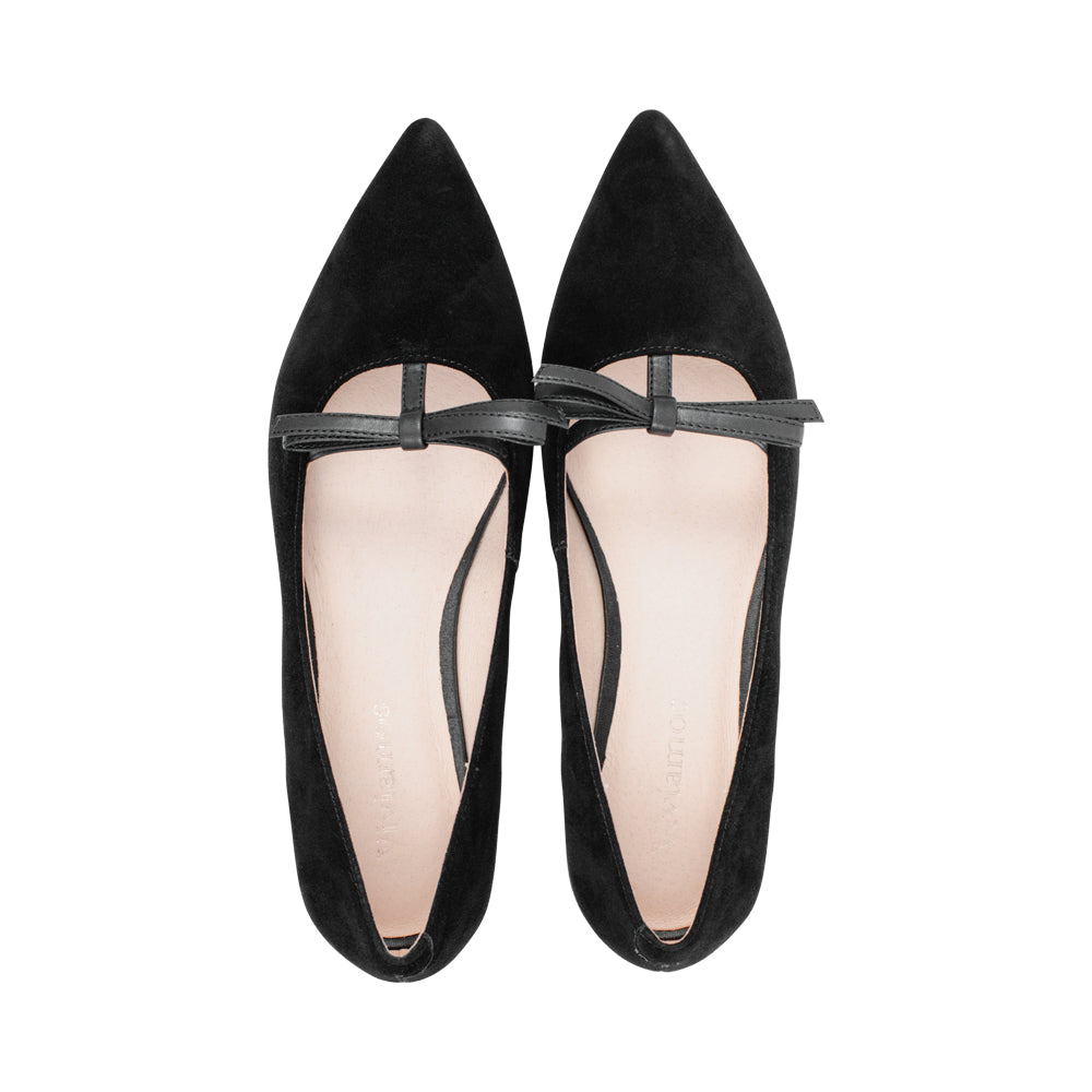 Elena Black Suede F26
