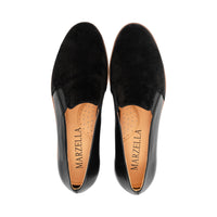 Elie Black Suede / Black Leather F26
