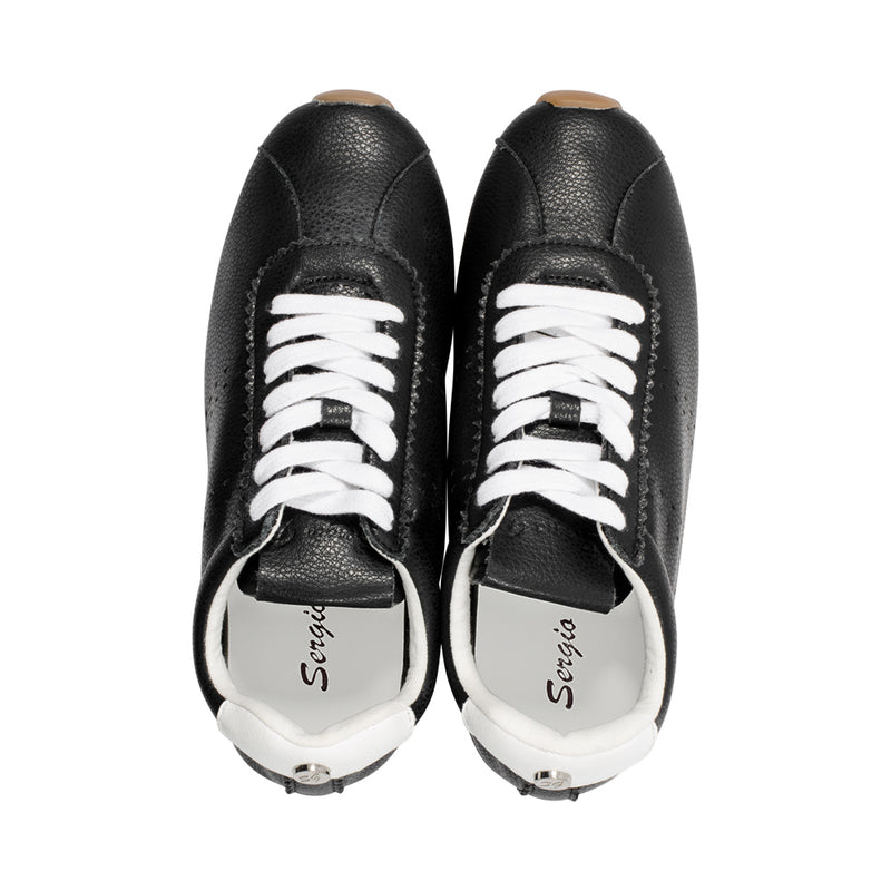 Elvia Black Leather F25