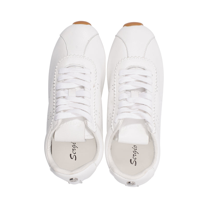 Elvia White Leather F25