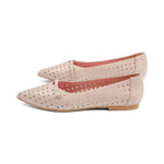 Eren Natural Perforated Leather S25
