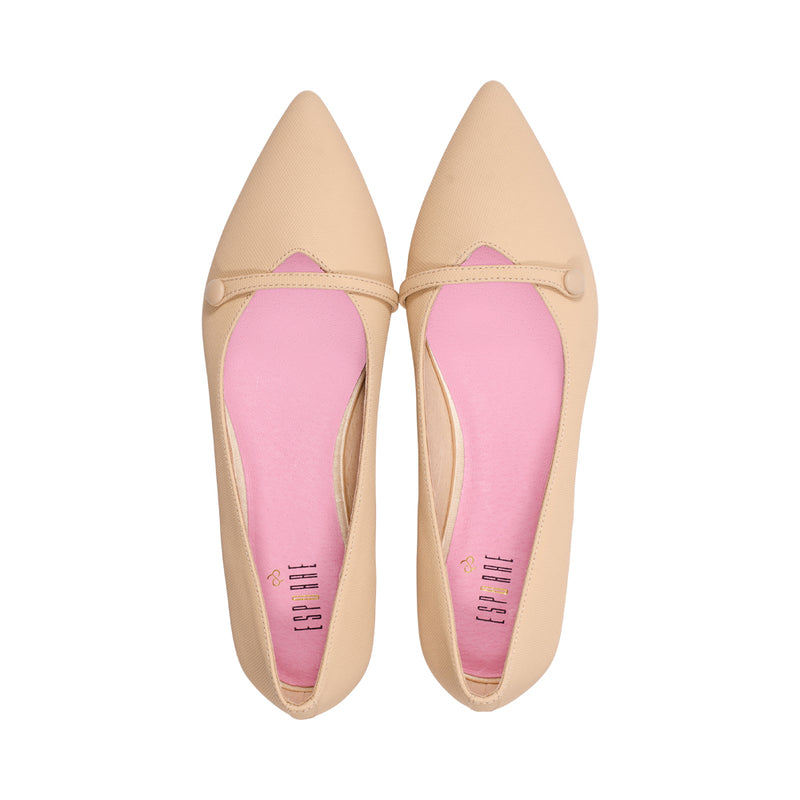 Eren Nude Textured Leather S25