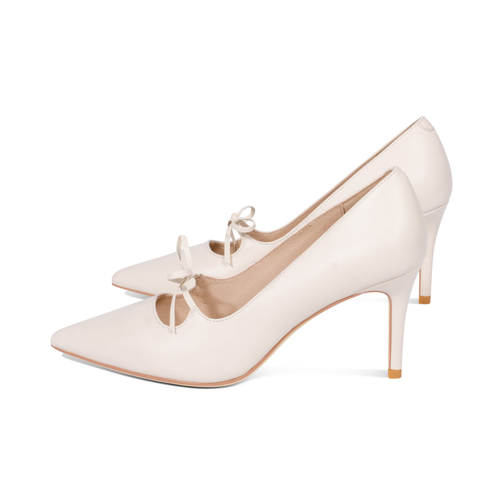 Esme Ivory Leather F25