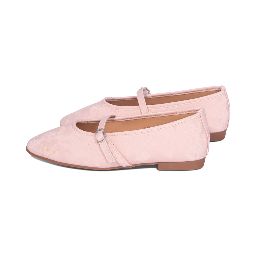 Evara Tickled Pink Embossed Flowers S26