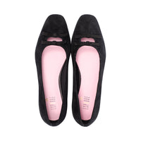 Doubleup Black Suede F26