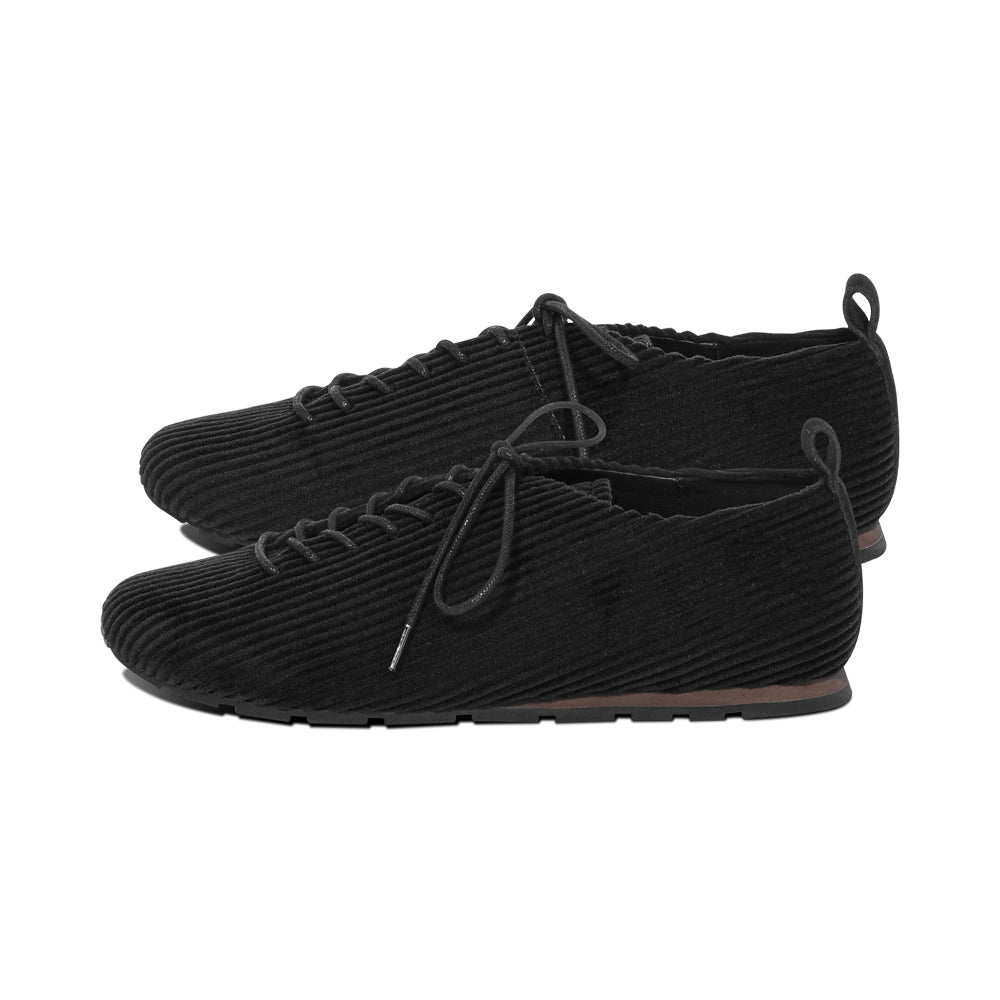 Fanny Black Wide Corduroy F26