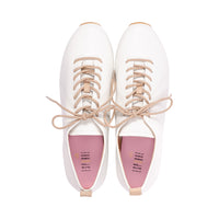 Fanny White Granulated Leather S26