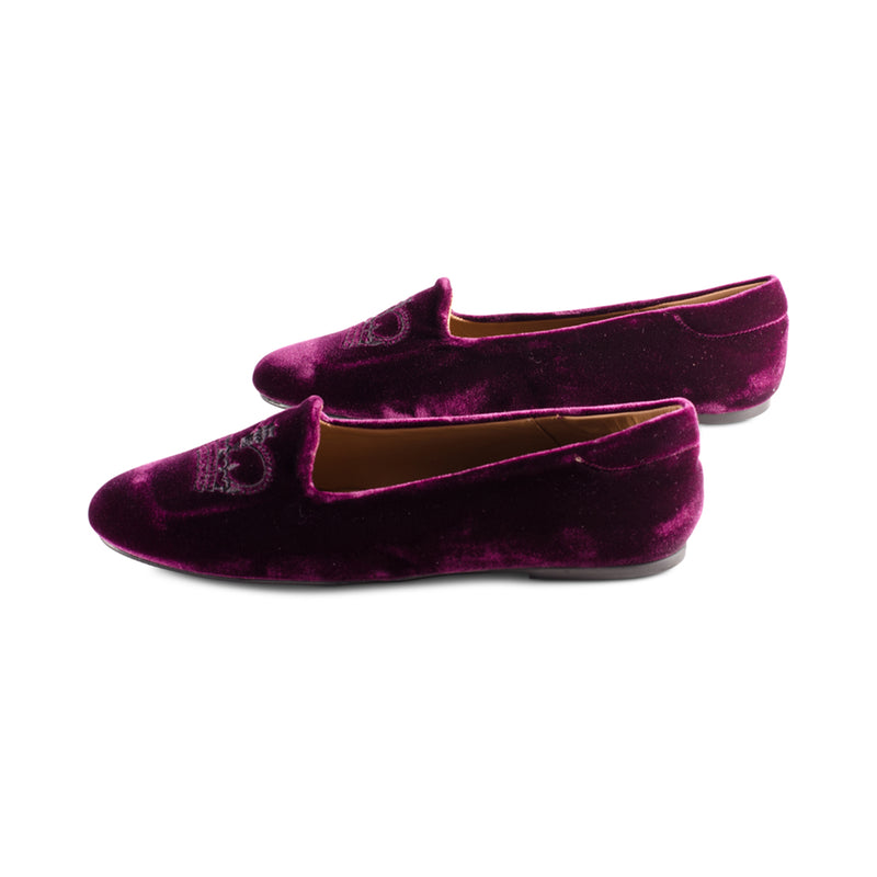 Felicia Bordeaux Velvet F23