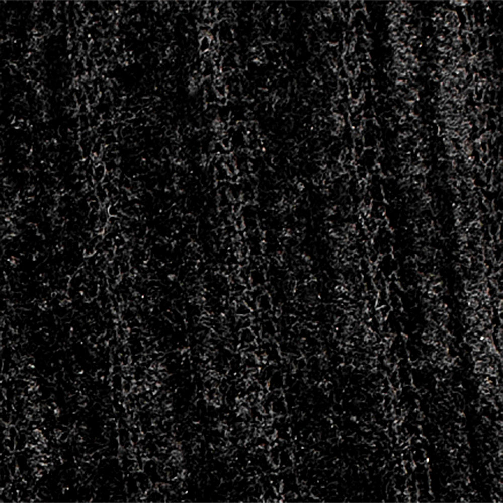 Hoda Black Chenille / Black Gum F26