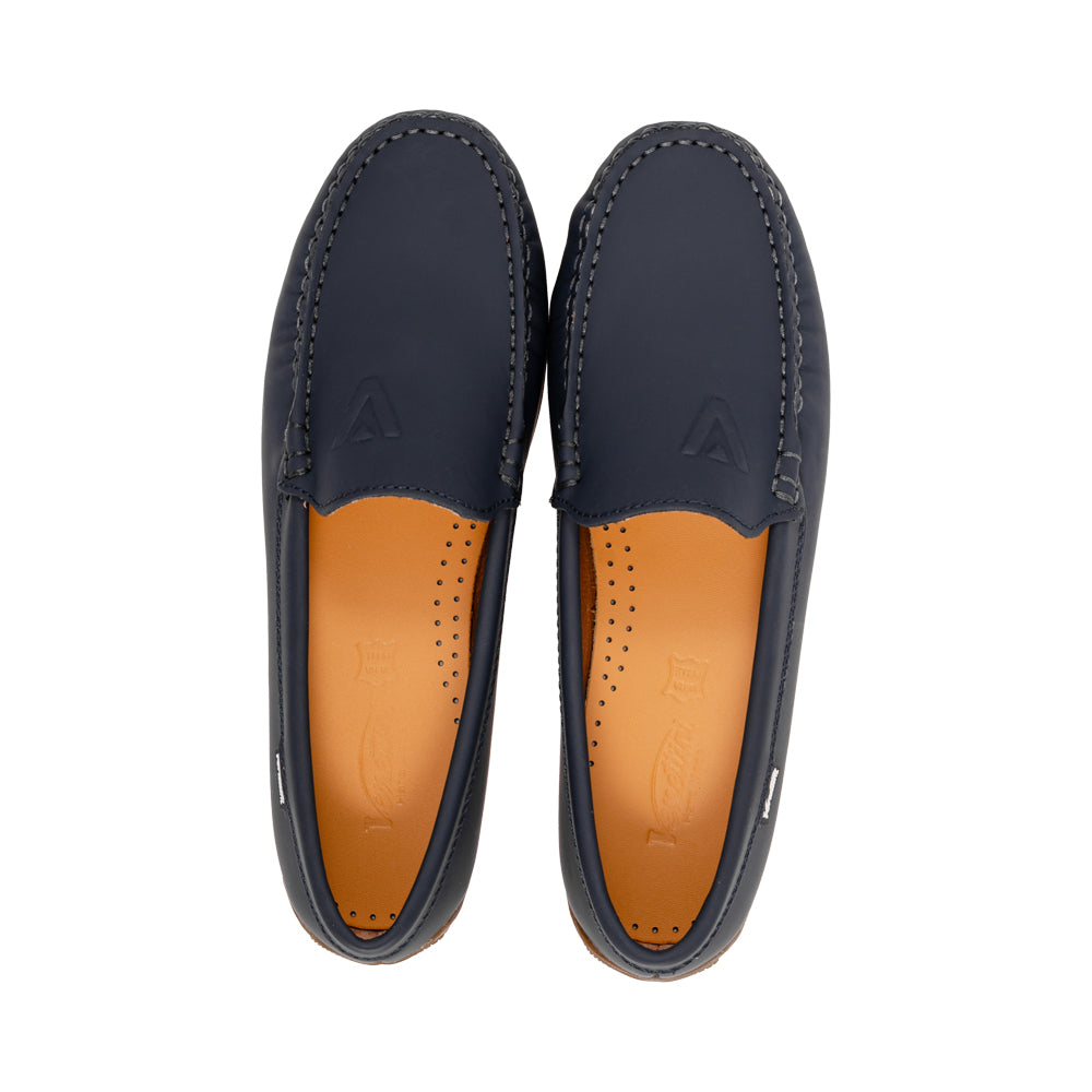 Finn Navy Gum Leather S26