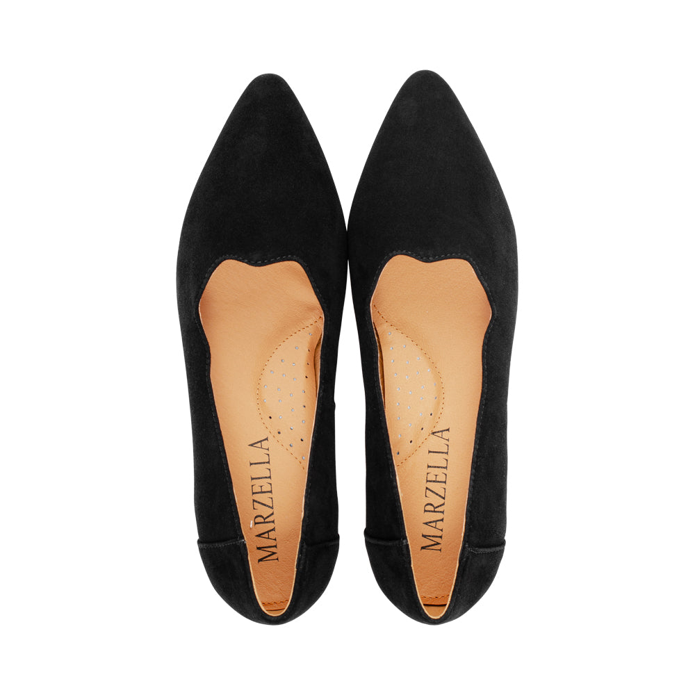 Florence Black Suede F26