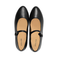 Francois Black Leather F25