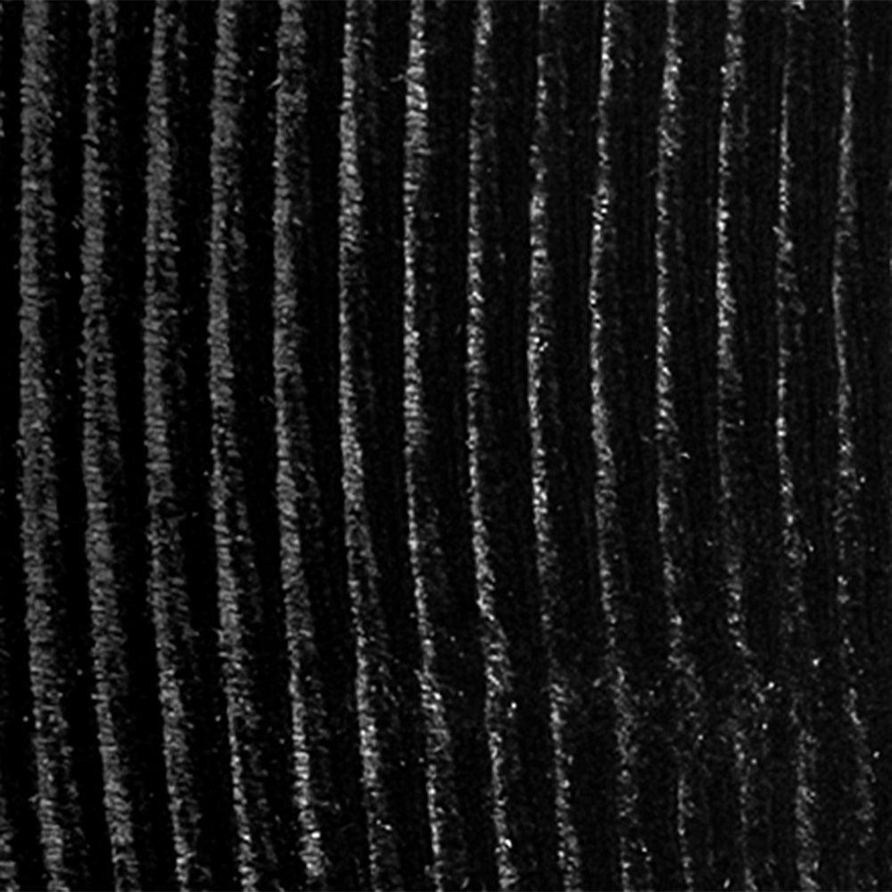 Fray Black Corduroy F26