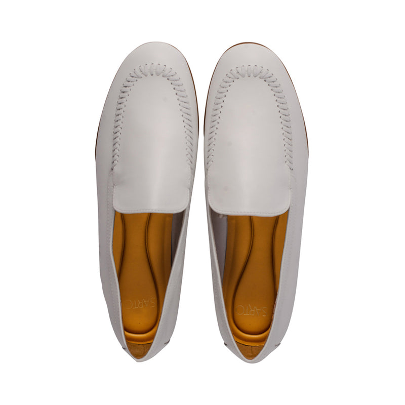 Gerla White Leather S24