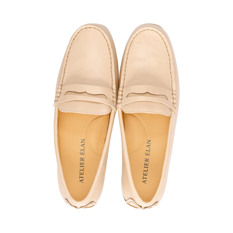Gaylee Nude Leather S26 – StepInElegance
