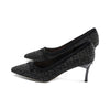 Gigi Black Fabric F25