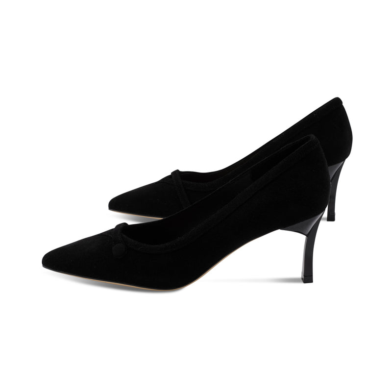 Gigi Black Suede F24