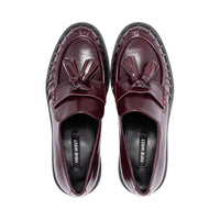 Gillaine Bordeaux Crinkle Patent F26