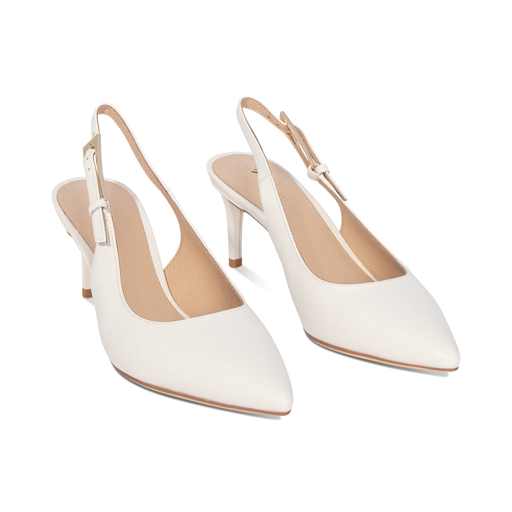 Giselle White Leather S26