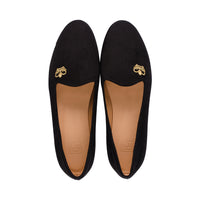 Glee2 Black & Gold Suede F24